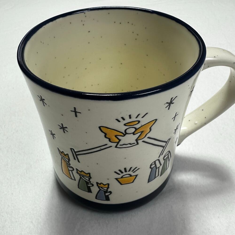 Peppermint & Pine Nativity Oversized Coffee Mug